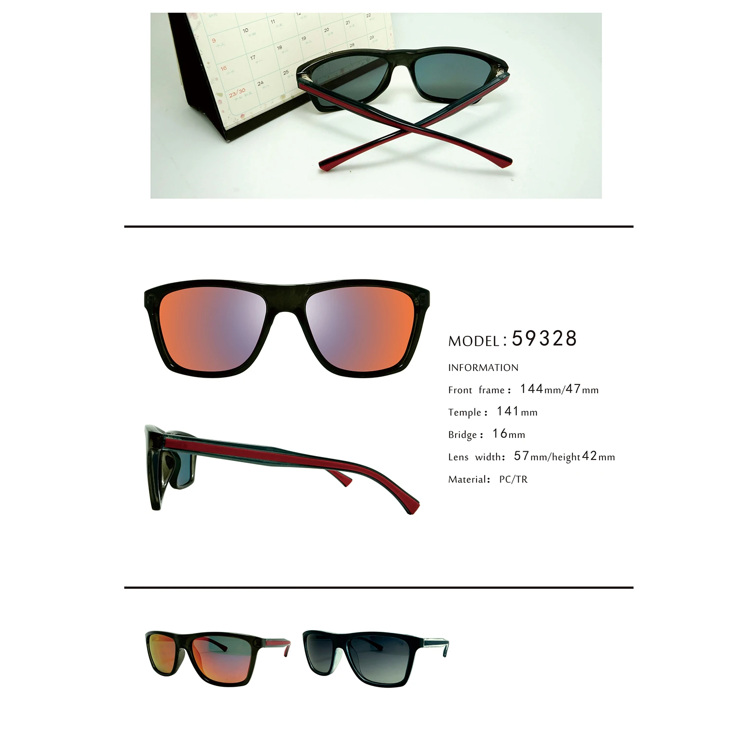 1 TR90 Double injection Casual Sport Sunglasses 5 1 TR90 Double injection Casual Sport Sunglasses 5